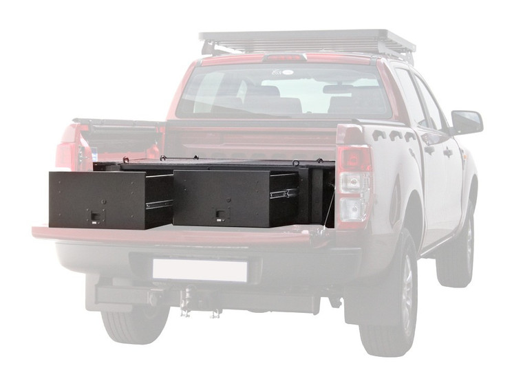 Ford Ranger T6 DC Drawer Kit - by Front Runner