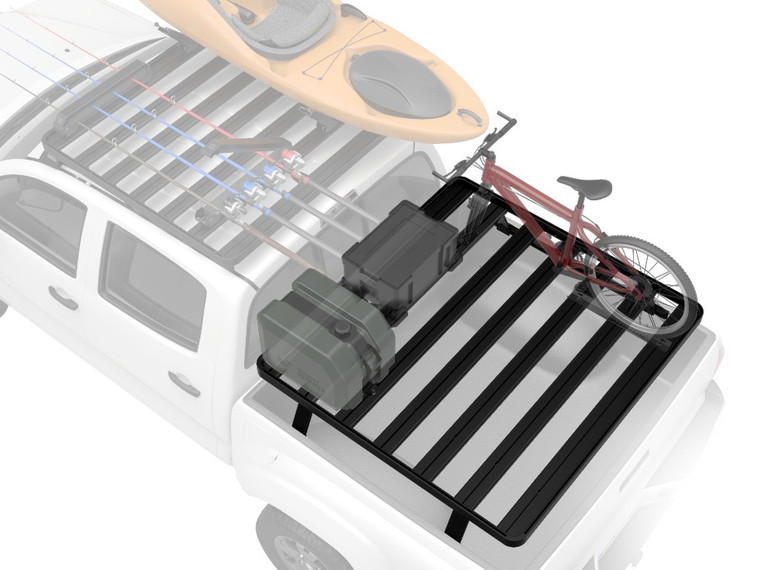 Toyota Tundra Crew Max Pickup Truck (1999-Current) Slimline II Load Bed Rack Kit - by Front Runner