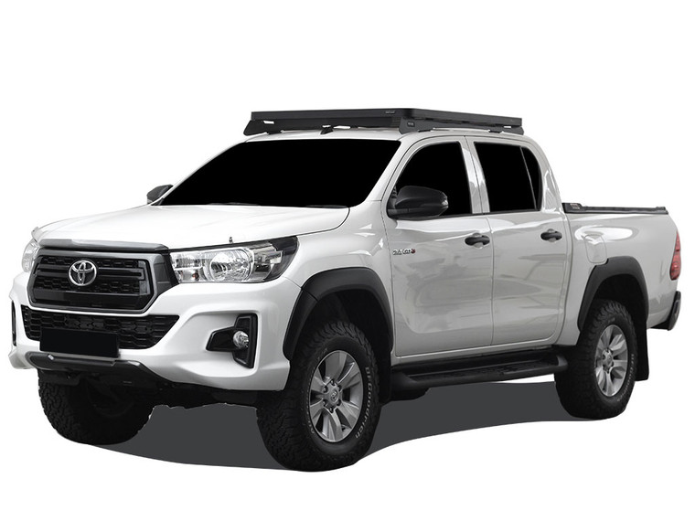 Toyota Hilux Revo DC (2016-Current) Slimline II Roof Rack Kit / Low Profile - by Front Runner