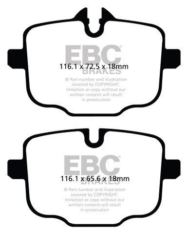 iSWEEP Front Brake Pads - F10 M5