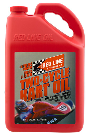 Red Line Two-Stroke Kart Oil - 1 Gallon - Case of 4 - Down East Offroad