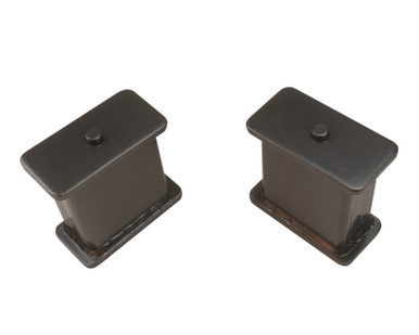 MaxTrac 07-18 GM C/K1500 2WD/4WD 5in Rear Fabricated Steel Lift Blocks ...