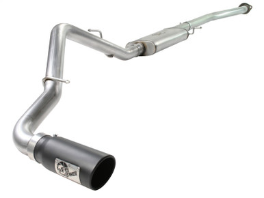 aFe MACHForce-XP Exhausts 409-SS Axle-Back Exh w/ Pol Tip 15-20 Dodge Challenger Hellcat V8-5.7L(sc)