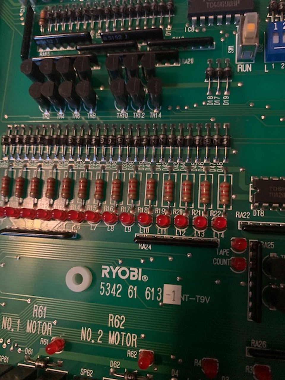 Ryobi Relay I/D Board 5342 61 613