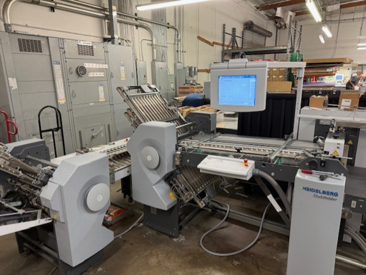 2018 Heidelberg Stahl BH-CH Fully Automated Pile feed folder