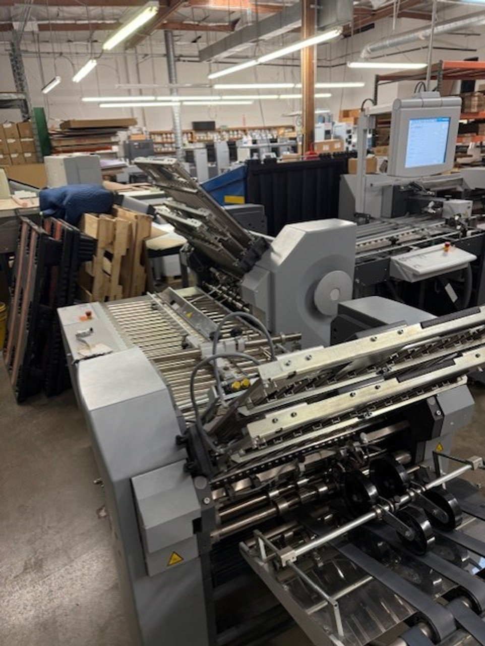 2018 Heidelberg Stahl BH-CH Fully Automated Pile feed folder
