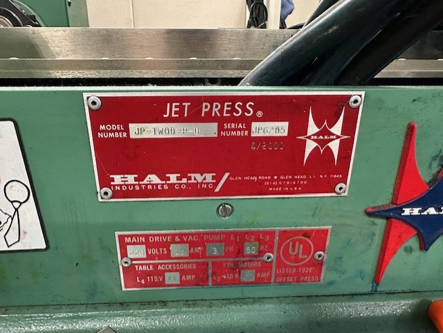 2000 Halm JP-TWOD-P-D Super Jet