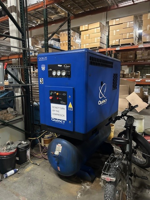 Quincy Compressor QGS 25 TM-3, 25 HP Rotary Screw Air Compressor