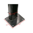 8000 LB 4 Post Lift Standard  Column Base