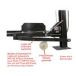 8000 LB 4 Post Lift Standard  Optional Caster Kit