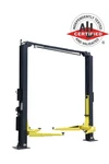 2 Post Overhead ALI Certified Symmetric / Asymmetric Car Lift - Side View
