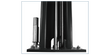 2 Post Overhead ALI Extended Height Symmetric / Asymmetric Car Lift- CAE10K-2OH-33-T2OH-2