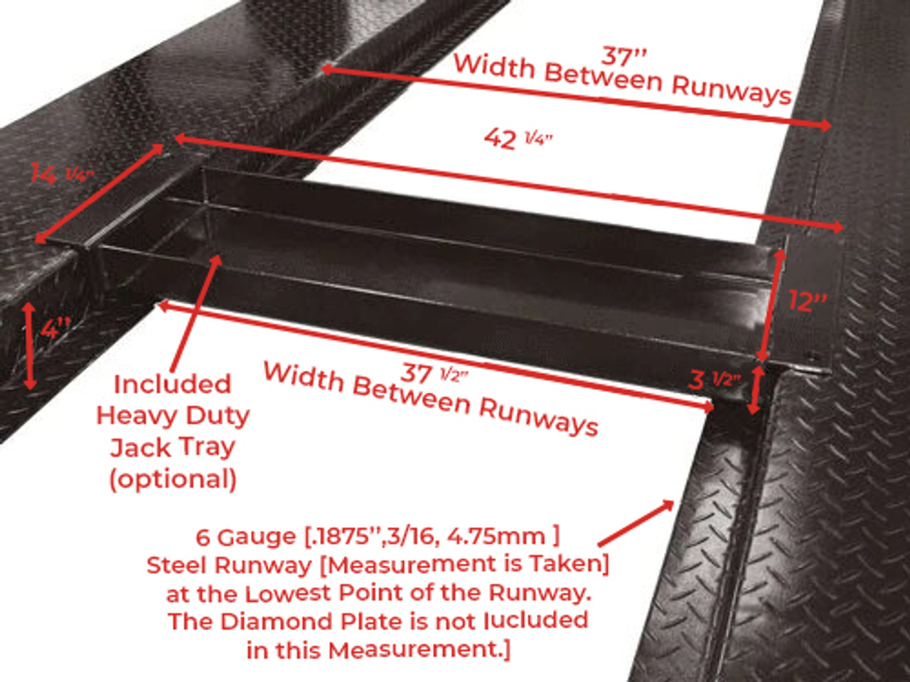 CAE-8000 SD Jack Tray Measurements