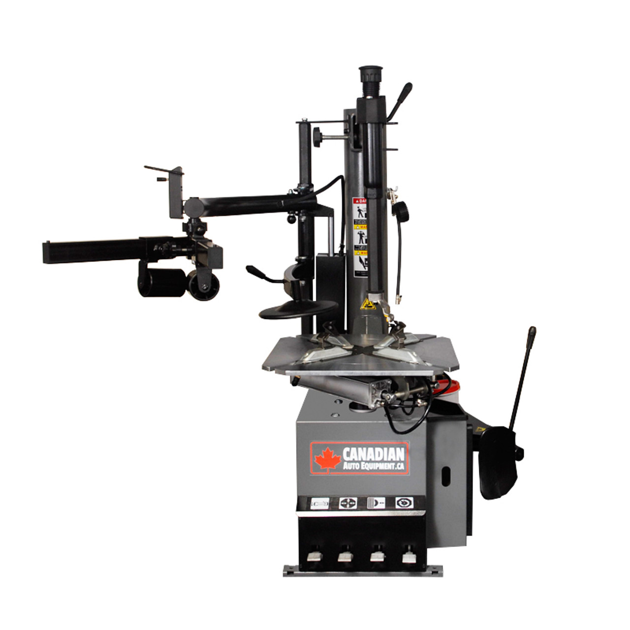 CAE-2725TC LH Tire Changer with Manual Lock Swing Arm, Bead Blaster,  (110V/60HZ/1PH) with Left Assist Arm