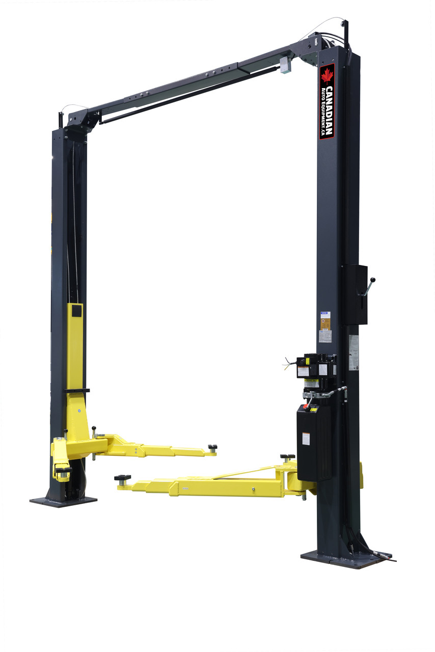 2 Post Overhead ALI Standard Height Symmetric / Asymmetric Car Lift- CAE10K-2OH-33