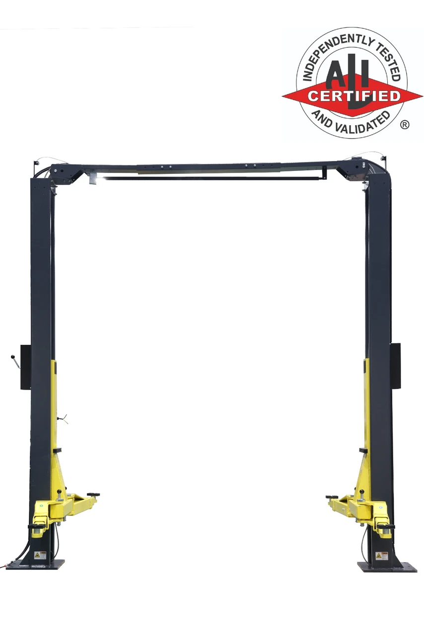 2 Post Overhead ALI Standard Height Symmetric / Asymmetric Car Lift- CAE10K-2OH-33