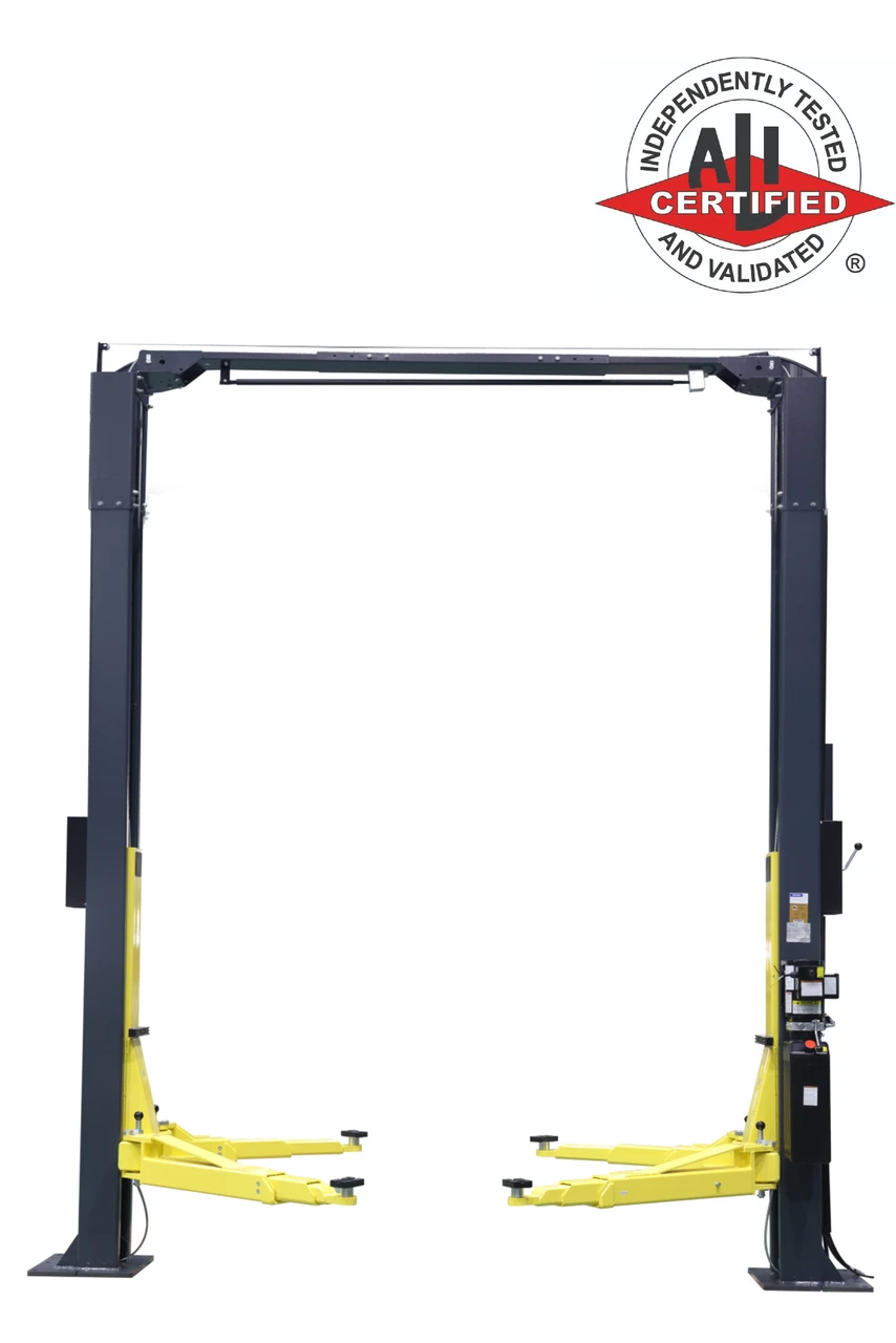 2 Post Overhead ALI Extended Height Symmetric / Asymmetric Car Lift- CAE10K-2OH-33-T2OH-2