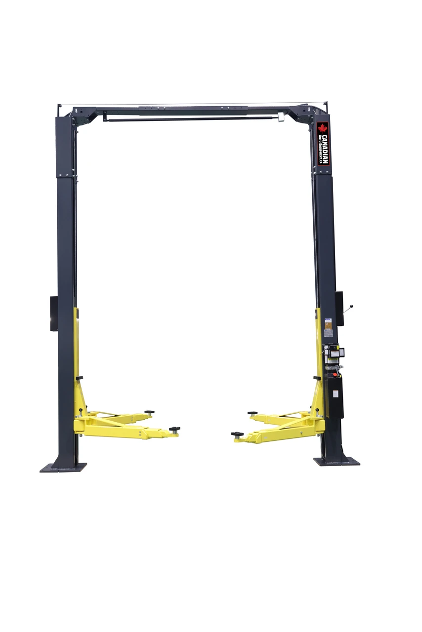 2 Post Overhead ALI Extended Height Symmetric Car Lift- CAE10K-2OH-3S3-T2OH-2
