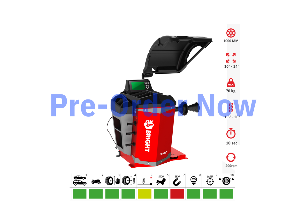 Bright CB3010B Wheel Balancer