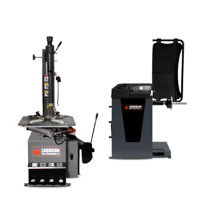 CAE-2725 Tire Changer  & CAE-3019 Wheel Balancer with Manual Entry CAE-2725 Tire Changer  & CAE-3019 Wheel Balancer with Manual Entry