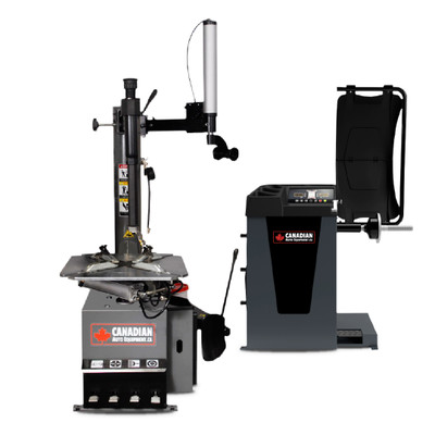 CAE-2725EZ Tire Changer with EZ Arm & CAE-3019 Wheel Balancer with Manual Entry CAE-2725EZ Tire Changer with EZ Arm & CAE-3019 Wheel Balancer with Manual Entry