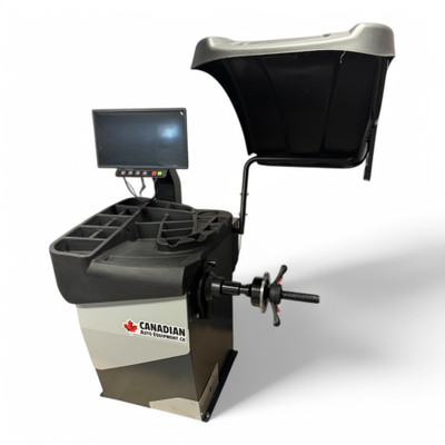 CAE 3664 Self-Calibrating "HD" 3D Computer Wheel Balancer w/LED Display (110V/60HZ/1PH) Automatic Entry