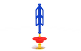 Playground Boss Rocket spinner shown in primary colors.