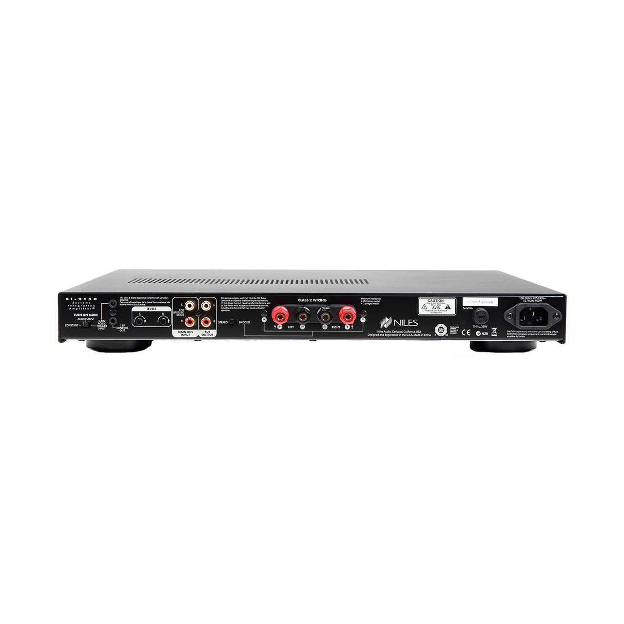 SI-2150 - 2 x 150W Stereo Amplifier | Niles Audio