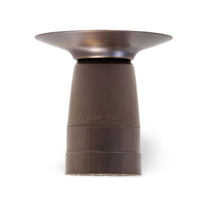 SENTINEL-SHORT-MT — Compact, Fixed Spotlight w/Medallion Trim Surface-Mount