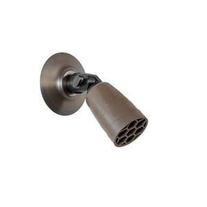 SENTRY-SHORT-MT — Compact, Adj. Spotlight w/Medallion Trim Surface-Mount