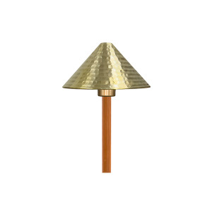 EQUINOX9-30D 9" Artisan Area Light (Distressed Brass)