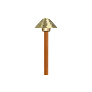 EQUINOX5-30D 5" Artisan Area Light (Distressed Brass)