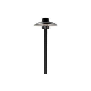 PATHFINDER6-BLK Path Light with 6" Round Hat (Black)