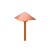 PRISM-29 Area Light with 10" Square Hat (Natural Copper)