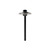 PATHFINDER6-BLK Path Light with 6" Round Hat (Black)