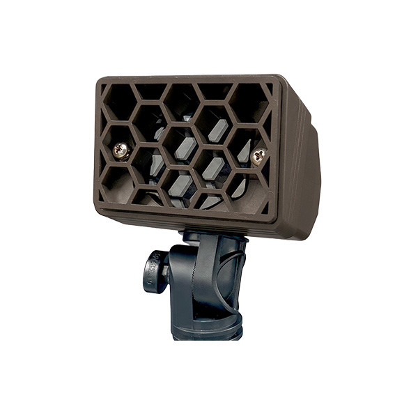 EXPANDER-05 — Adj. Flood Light w/Ground Stake (Earth Brown)