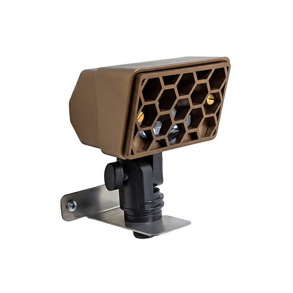 SKYLINER-10 — Adj. Roof Washer w/Gutter Bracket (Nutmeg Weathered Brass)