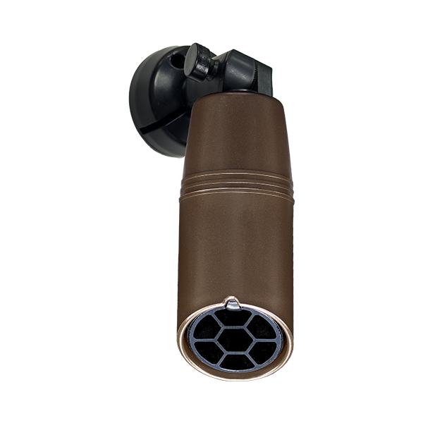 SENTRY-10 — Adj. Spotlight w/Dome Base (Nutmeg Weathered Brass)