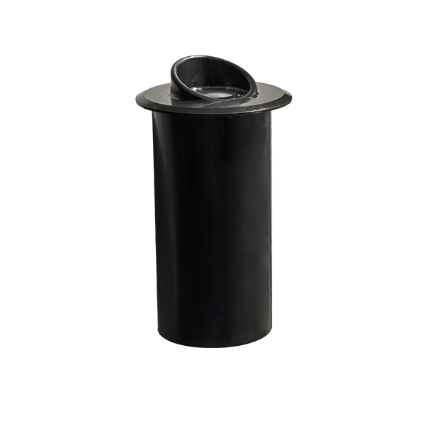 TITAN-OMEGA In-Ground Well Light with Shroud Top (Black)