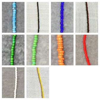 Opaque Seed Bead Necklace