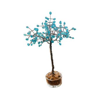 Small Aqua Tree
