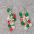 Christmas Cluster Earrings