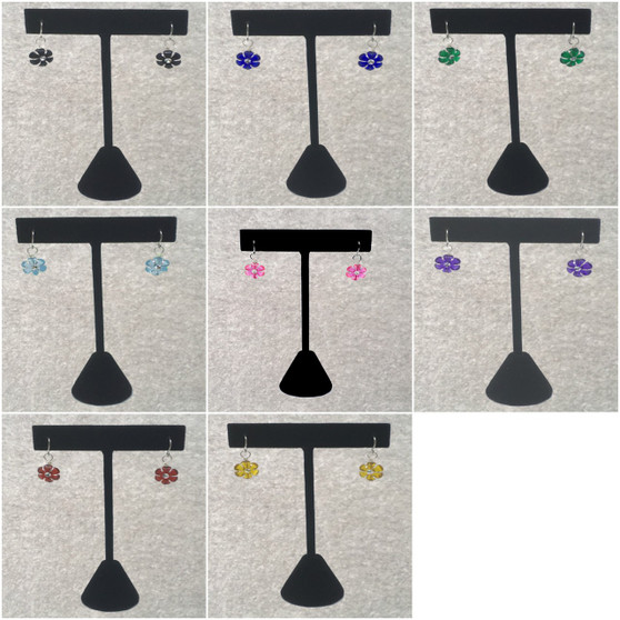 Acrylic Flower Earrings