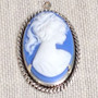 Blue Cameo