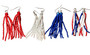Patriotic Tassel Earrings set