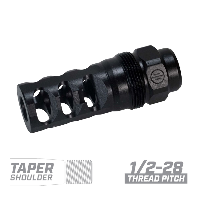 FRC 3-port 223 Compensator Tapered - (1/2-28)