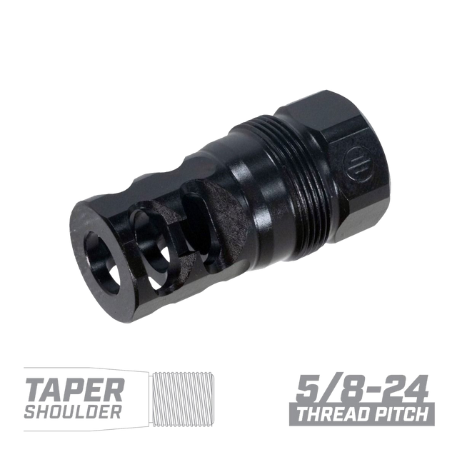FRC 2-port 308 Compensator Tapered - (5/8-24)