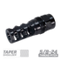 FRC 3-port 308 Compensator Tapered - (5/8-24)