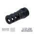 FRC 3-port 223 Compensator Flat - (1/2-28)