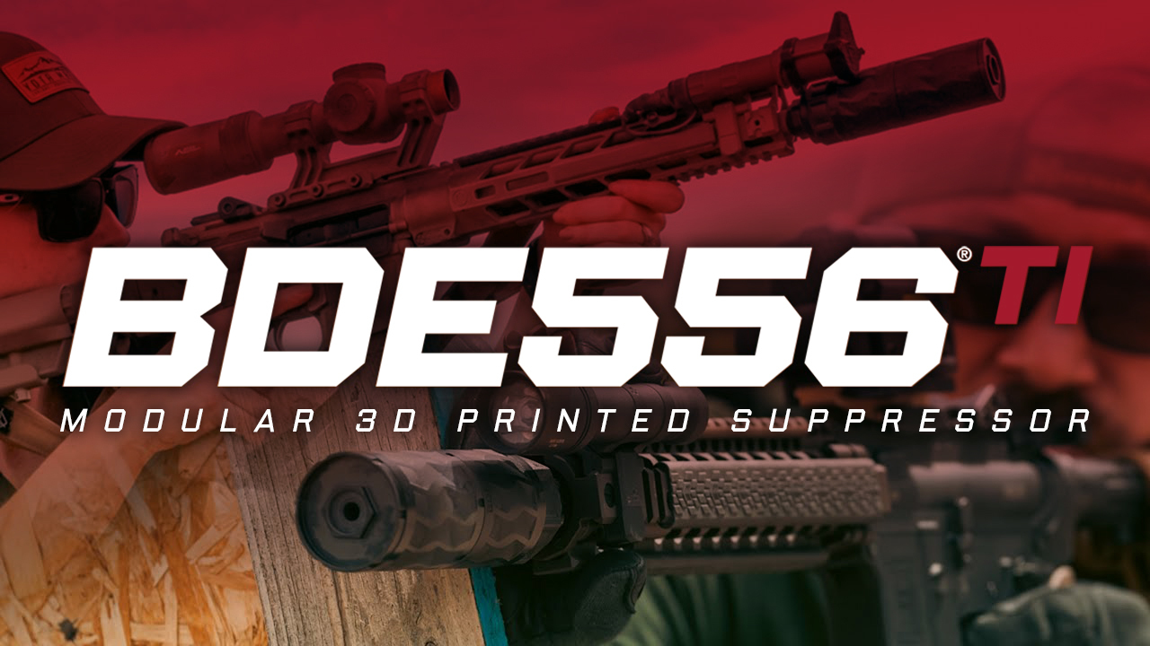 Meet the BDE 556: Titanium. Modular. Quiet.